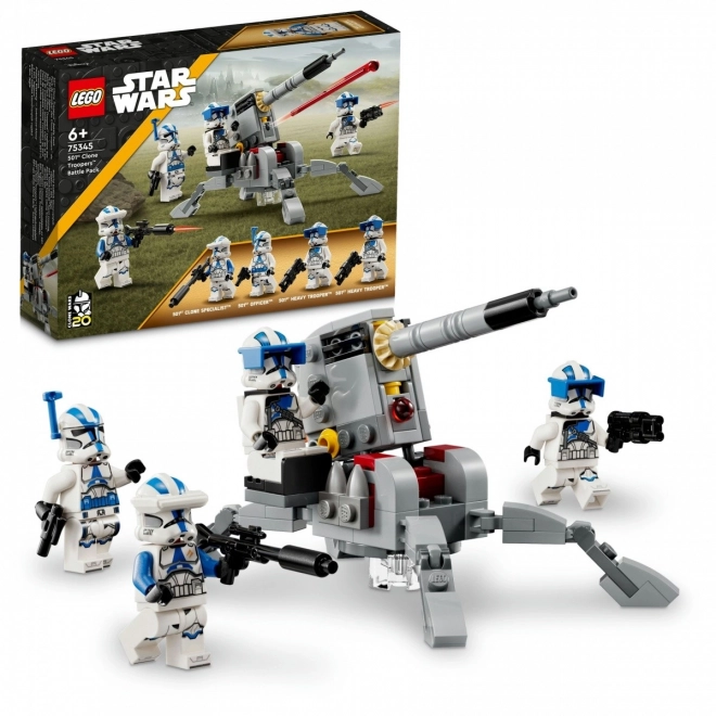 Konstrukční stavebnice Star Wars: Bitva klonů 501. legie