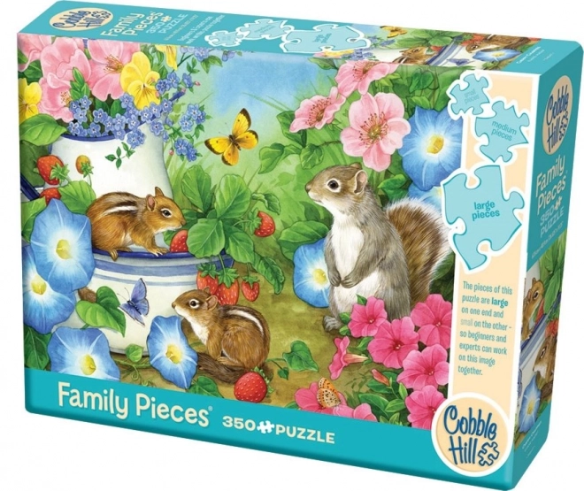 Rodinné puzzle Chippy Chappies 350 dílků
