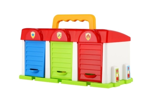 Garáž s autíčky a doplňky Technok Toys