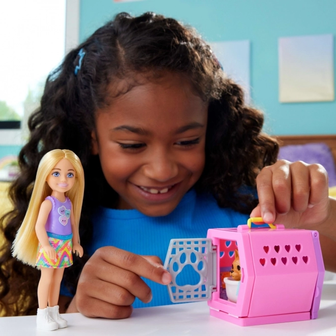 Barbie Chelsea Transporter pro Pejska