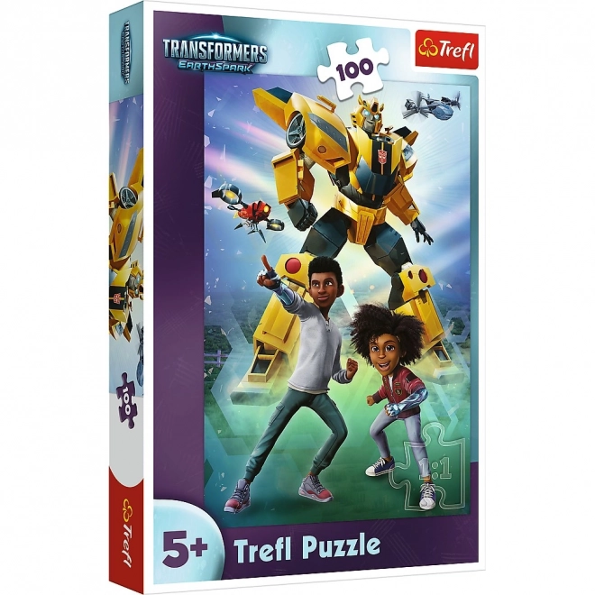 Puzzle 100 dílků Tým Transformers
