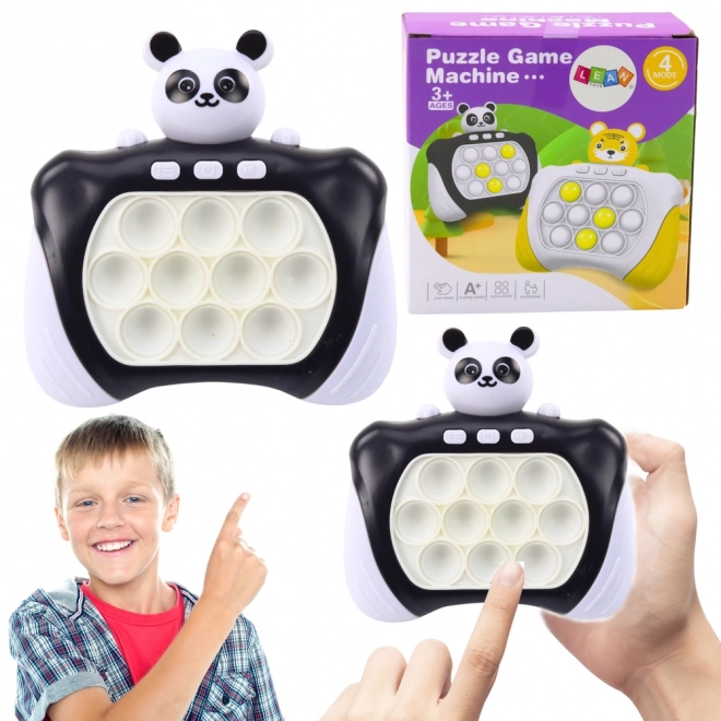 Elektronická konzolová arkádová hra Pop-It Panda