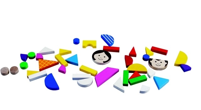 Magnetické puzzle pro děti Detoa