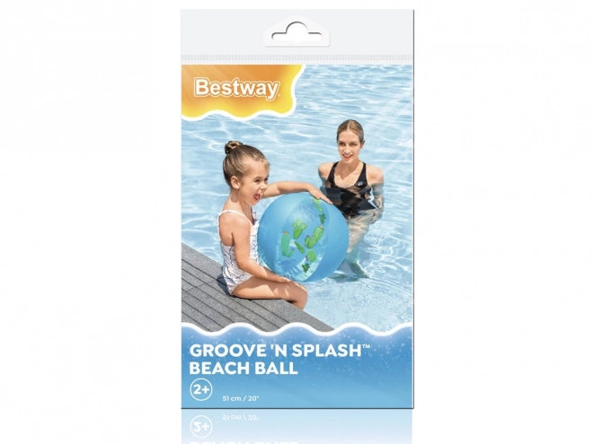 Bestway nafukovací plážový míč Kaktusy 51cm