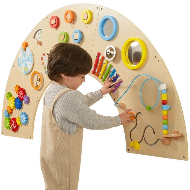 VIGA nástěnná manipulační tabule Luk Montessori
