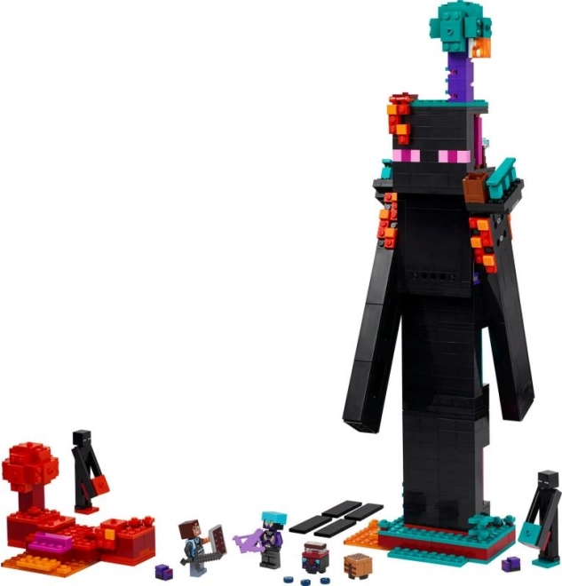 Stavebnice LEGO Minecraft Základna Plenitelů a Ničitel
