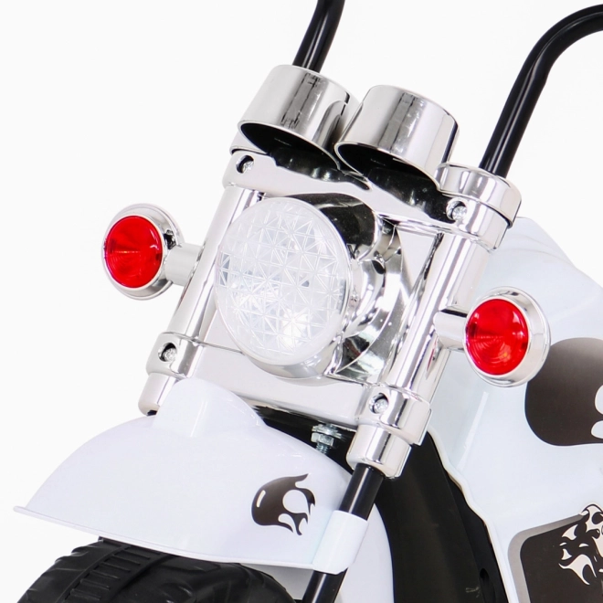 Motocykl Hot Chopper – Bílý