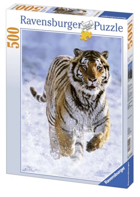 Ravensburger puzzle Tygr v zimě 500 dílků