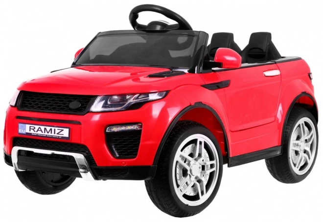 Elektrické autíčko sportovní Rapid Racer červené