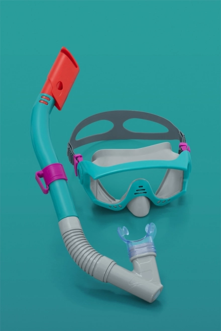 Potápěčská sada Bestway Mask, Flippers, Tube 25020 – Tyrkysová