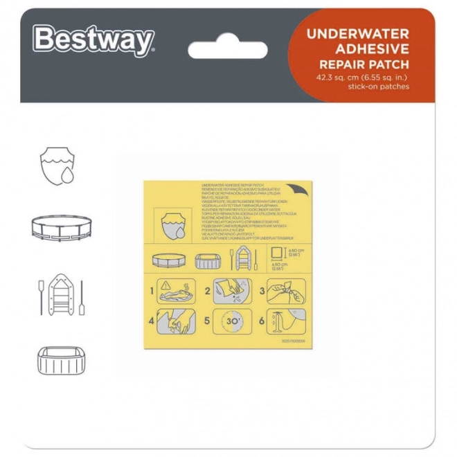 Sada opravárenských záplat na bazén Bestway