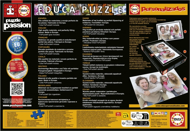 Japonská zahrada puzzle 1500 dílků