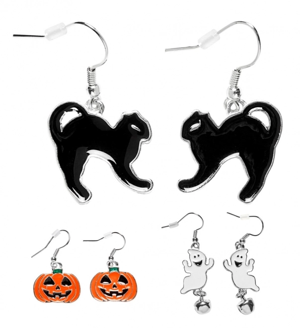 Set dětských náušnic Halloween