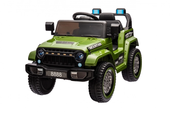 Dětské auto na dálkové ovládání off road zelené