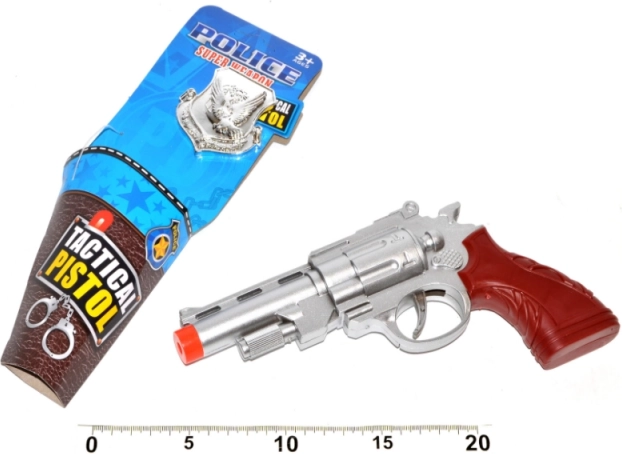 Dětská policejní sada s pistolí a odznakem