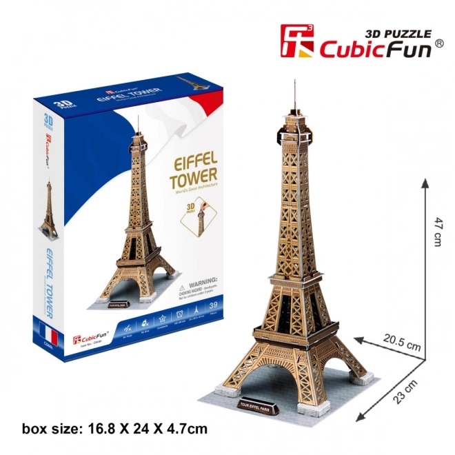 3D puzzle Eiffelova věž