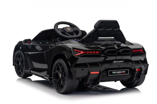 Dětské elektrické auto Lamborghini Revuelto černé