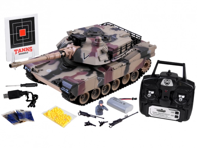 Zdalně ovládaný tank US M1A2 1:18
