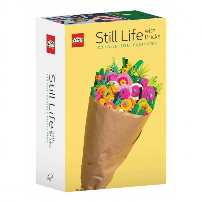 LEGO zátiší s kostkami – sada 100 pohlednic