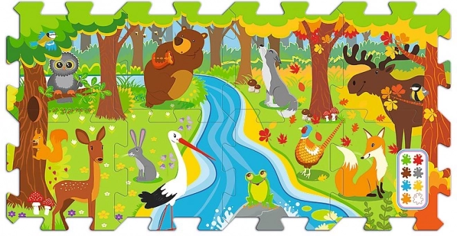 Pěnové puzzle Les pro děti od Trefl