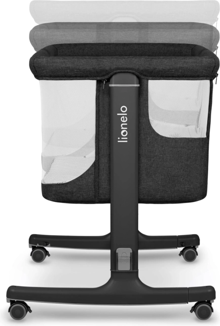 LIONELO Postýlka Aurora 3v1 Grey Graphite