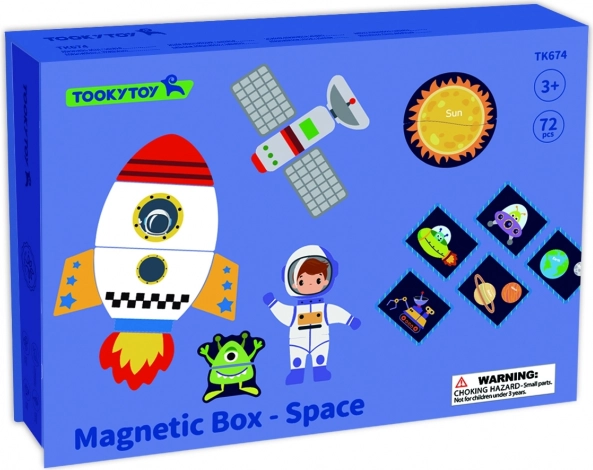 Magnetická Skládačka Vesmír - TOOKY TOY