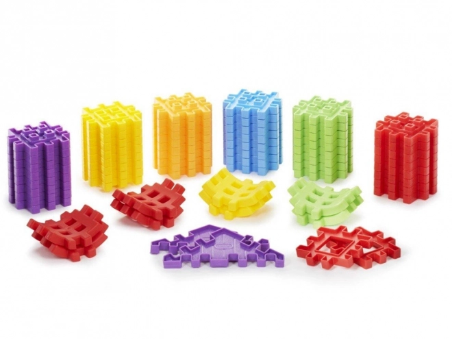 Little Tikes kreativní barevné kostky Wafle 60 ks s taškou