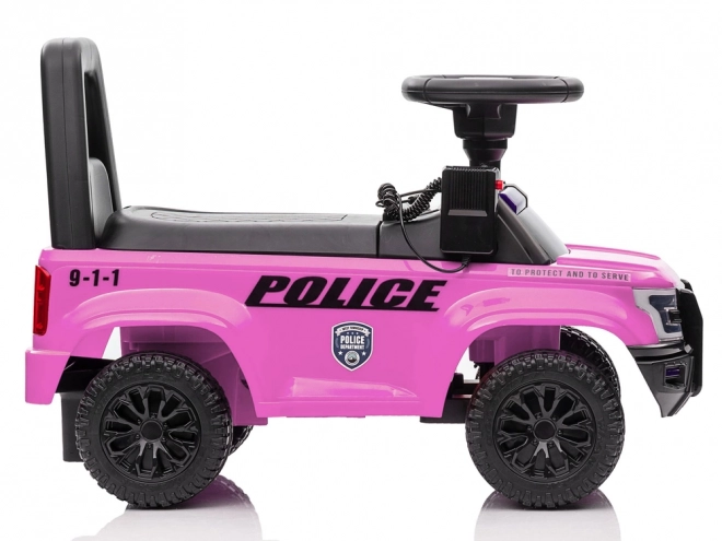 Dětské odrážedlo Police růžové