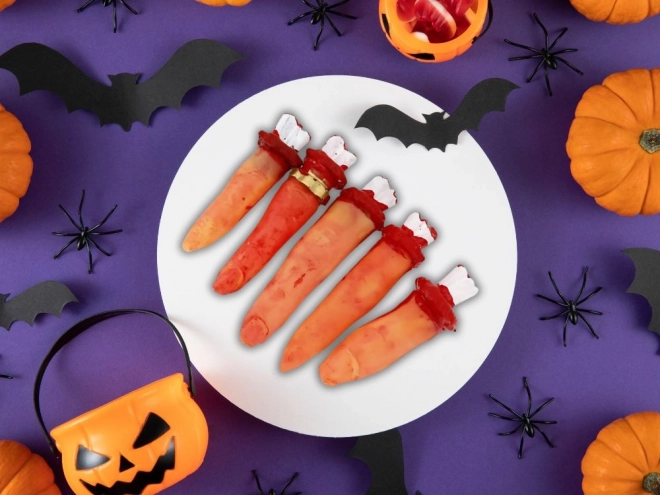Useknuté prsty halloweenská dekorace