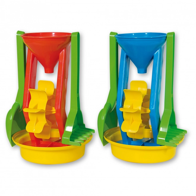 Androni Set za pesek z mlinčkom višina 26 cm – Modrá