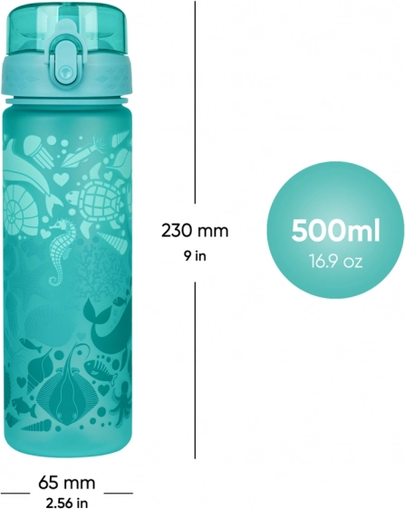Tritanová láhev na pití Delfín 500 ml