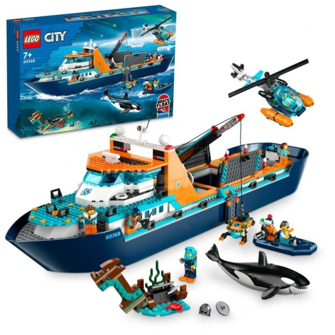 LEGO City loď badatelů Arktidy