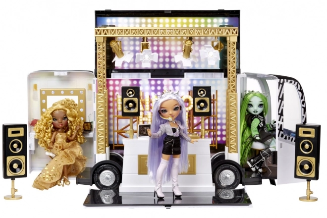 Rainbow High Tour bus