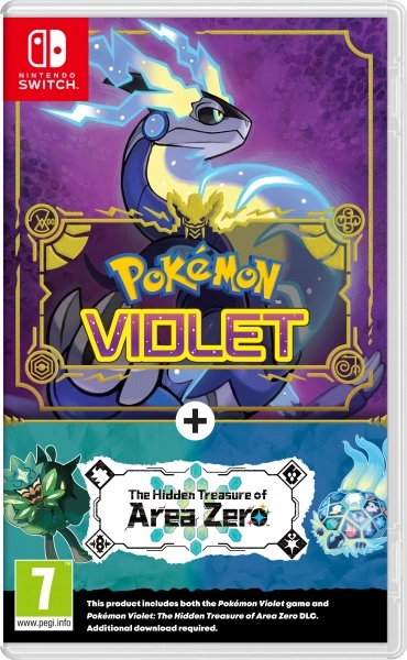 Pokémon Violet s rozšířením Area Zero pro SWITCH