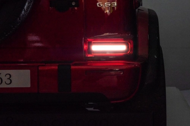 Mercedes G63 XXL Červená 24V baterie Auto