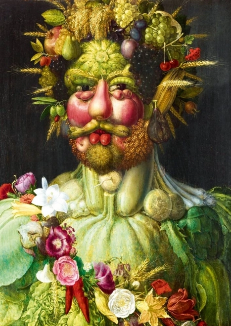 Puzzle Rudolf II. jako Vertumnus 1000 dílků