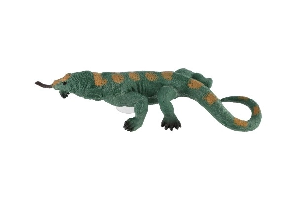 Zvířátko ještěři s přísavkou guma 22cm