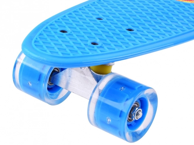 Skateboard Fiszka s LED kolečky