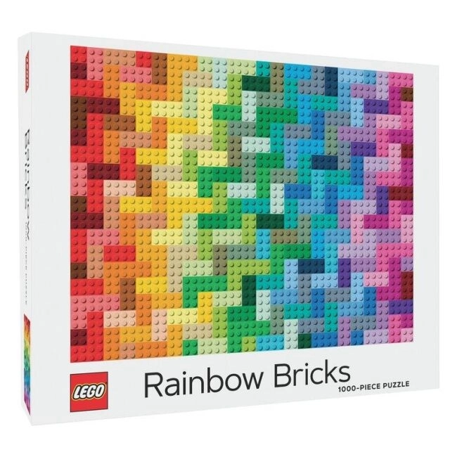 Puzzle duhové kostky s 1000 dílky od LEGO