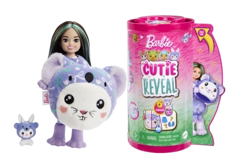 Panenka Barbie Cutie Reveal Chelsea Bunny - Koala