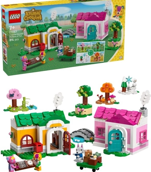Lego Animal Crossing Kreativní domy: Čas na hraní