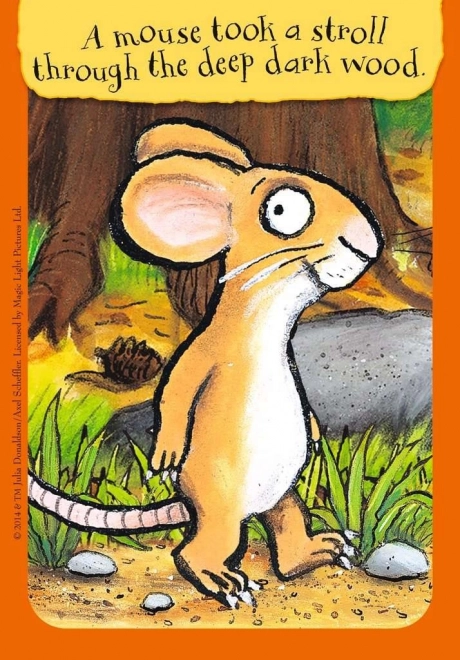 RAVENSBURGER Moje první puzzle: Gruffalo 4v1 (2,3,4,5 dílků)