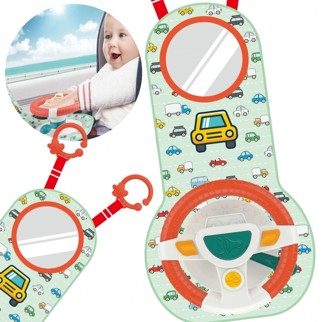 Dětská interaktivní auto volant WOOPIE