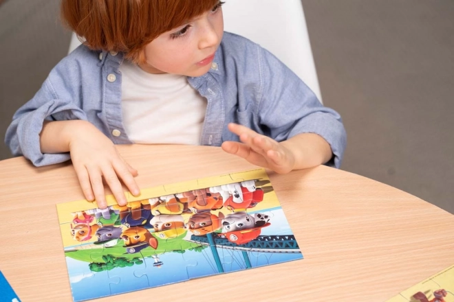 Tlapková Patrola: Stateční psi; 2x24 dílků