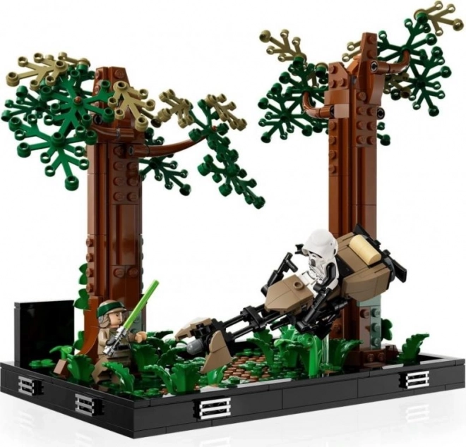 LEGO® Star Wars™ 75353 Honička spídrů na planetě Endor™ – diorama