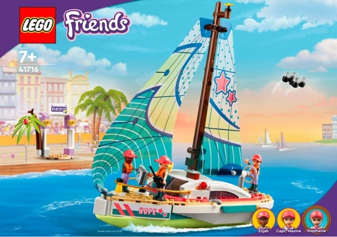 LEGO Friends 41716 Stephanie a dobrodružství na plachetnici