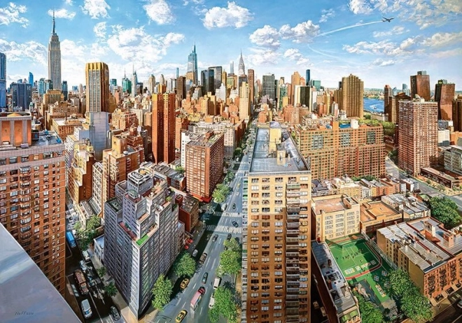 Puzzle Cherry Pazzi Dobré časy: New York 1000 dílků