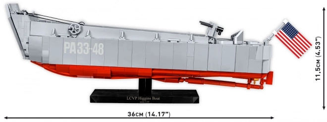 Historická sbírka LCVP Higgins Boat bricks
