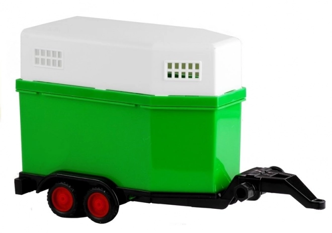 Traktor s koňským přívěsem Zvuk 1:16