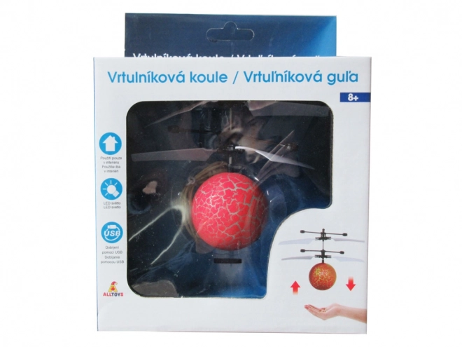 Vrtulníková koule s LED